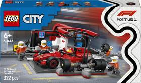 Stavebnice LEGO® City 60443 Zastávka v boxech F1® a personál s vozem Ferrari 

 obrázek produktu 9 z 9
