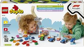 Stavebnice LEGO® DUPLO® 10445 Závodní auta a řidiči týmu F1® 

 obrázek produktu 4 z 9