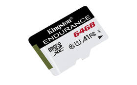 Paměťová karta Kingston Endurance microSDXC 64GB (95R/30W) 

 obrázek produktu 1 z 2