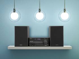 Mikrosystém KENWOOD M-819DAB černá barva
