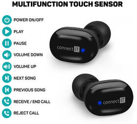 Sluchátka Connect IT SensorTouch černá

 obrázek produktu 8 z 10