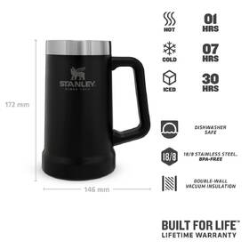 Nádoba na pivo Stanley 700 ml černá

 obrázek produktu 2 z 4
