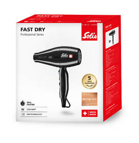 Fén Solis 969.05 Fast Dry černá barva

