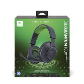 Headset JBL Quantum 100X Console černý/zelený

 obrázek produktu 11 z 11