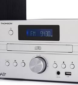 Mikrosystém Thomson MIC122DABBT černá barva
