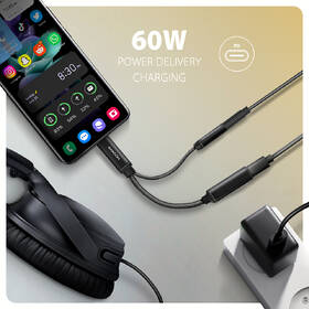 Adaptér Axagon USB-C/3.5mm jack, Hi-Res DAC audio PD 60W černý

 obrázek produktu 2 z 2