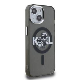 Kryt na mobil Karl Lagerfeld IML Glitter Karl and Choupette Sketch MagSafe na Apple iPhone 15 černý

 obrázek produktu 2 z 6
