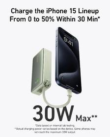 Powerbanka Anker Anker 545 10000mAh, 30W s kabelem USB-C zelená

 obrázek produktu 1 z 5
