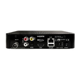 Set-top box Tesla HYbbRID TV T200 + Zircon WA 150, USB WIFI adaptér s anténou černá barva
