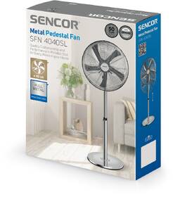 Ventilátor stojanový Sencor SFN 4040SL stříbrný

 obrázek produktu 12 z 13