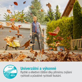 Foukač listí Gardena 14890-20 (s baterií) 

 obrázek produktu 1 z 8