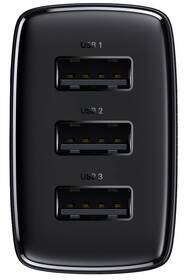 Nabíječka do sítě Baseus 3x USB-A 17 W černá

 obrázek produktu 2 z 8