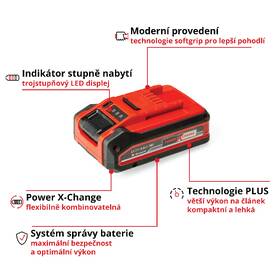 Akumulátor Einhell 18V 4,0Ah 4511553 

 obrázek produktu 2 z 8