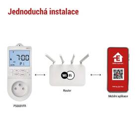 Termostat EMOS GoSmart 2v1 s Wi-Fi bílý

 obrázek produktu 11 z 18