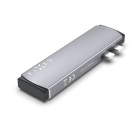 USB Hub FIXED USB-C/HDMI, 2x USB 3.2, USB-C, USB-C PD 87W, SD, Micro SD pro MacBooky šedý

 obrázek produktu 3 z 6