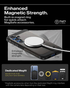 Kryt na mobil Spigen Tough Armor MagSafe na Samsung Galaxy S25 šedý

 obrázek produktu 16 z 17
