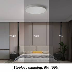 Stropní svítidlo IMMAX NEO LITE SEMPLICI SMART, 40cm, 36W, 2736 lm, s podporou BEACON, Wi-Fi, TUYA bílé

 obrázek produktu 5 z 8
