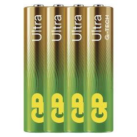 Baterie alkalická GP Ultra AAA (LR03), 4 ks 

 obrázek produktu 1 z 5