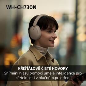 Sluchátka Sony WH-CH730N béžová

 obrázek produktu 11 z 11