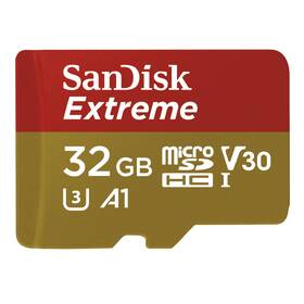 Paměťová karta SANDISK 32GB UHS-I U1 (100R/60W) + adaptér černá

 obrázek produktu 2 z 4