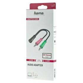 Redukce Hama Jack 3,5mm / 2x Jack 3,5mm černá

 obrázek produktu 1 z 1