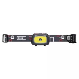 Čelovka EMOS P3531, CREE LED + COB LED, 330 lm, 65 m, 3x AAA šedá

 obrázek produktu 4 z 10