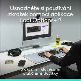 Klávesnice s myší Logitech POP ICON, US layout bílá

 obrázek produktu 4 z 10