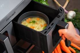 Fritéza horkovzdušná Concept FR9000 PIZZA TRIO 18,5 l černá/nerez

 obrázek produktu 23 z 32