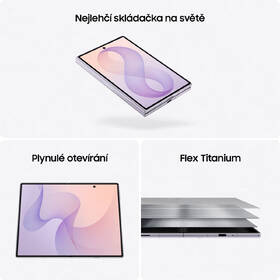 Mobilní telefon Samsung Galaxy Z Fold8 5G 12 GB / 256 GB fialový

 obrázek produktu 5 z 16