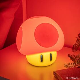Dekorativní LED Paladone Super Mario světlo SquishyGlo Houba bílé/červené

 obrázek produktu 1 z 1