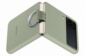 Kryt na mobil Samsung Silicone Cover s držákem Galaxy Z Flip3 zelený

 obrázek produktu 6 z 6