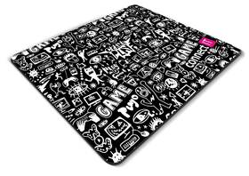 Podložka pod myš Connect IT Doodle malá, 32 x 26 cm černá/bílá

 obrázek produktu 2 z 5