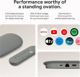 Multimediální centrum Google TV Streamer 4K šedý

 obrázek produktu 2 z 2