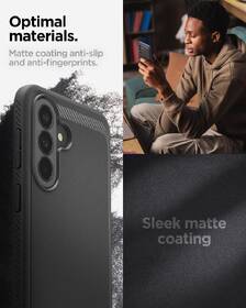 Kryt na mobil Spigen Rugged Armor - Samsung Galaxy A37 5G černý

 obrázek produktu 13 z 14