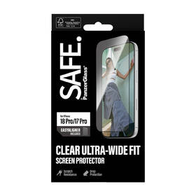 Tvrzené sklo PanzerGlass SAFE na Apple iPhone 18 Pro/17 Pro s instalačním rámečkem černé

 obrázek produktu 4 z 7