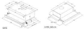 Odsavač par Beko HNT 62210 B černá barva
 Odsavač par Beko HNT 62210 B černá barva