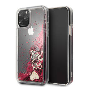 Kryt na mobil Guess Glitter Hearts na Apple iPhone 11 červený

 obrázek produktu 2 z 3