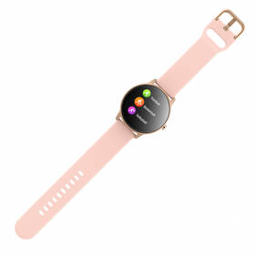 Chytré hodinky Forever ForeVive 2 Slim SB-325 růžové/zlaté

 obrázek produktu 5 z 6