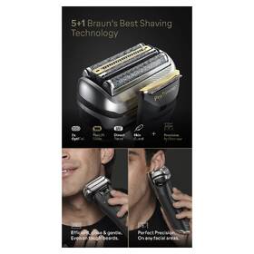 Holicí strojek Braun 9510s Wet & Dry, Black 

 obrázek produktu 10 z 13