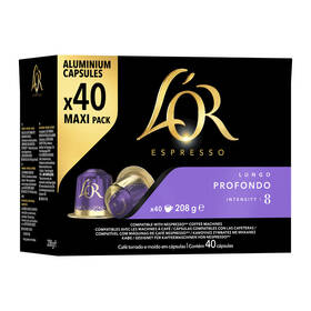 Kapsle pro espressa L’OR Lungo Profondo (40 ks) 

 obrázek produktu 1 z 1