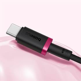 Kabel Baseus Dura USB/USB-C, 60W, 1m černý/červený

 obrázek produktu 8 z 16