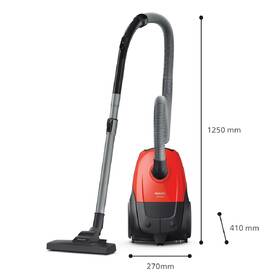 Podlahový vysavač Philips XD1111/10 červený

 obrázek produktu 4 z 9