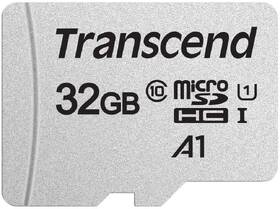 Paměťová karta Transcend 300S microSDHC 32GB UHS-I U1 (100R/25W) + adapter 

 obrázek produktu 1 z 2