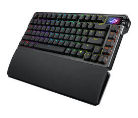 Klávesnice Asus ROG Azoth Extreme (ROG NX Snow / PBT) - US layout černá barva
