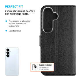 Pouzdro na mobil flipové FIXED Opus na Samsung Galaxy S26 černé

 obrázek produktu 2 z 7