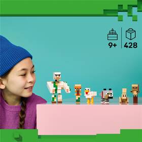 Stavebnice LEGO® Minecraft®  21592 Kuřecí žokej a útok v poušti 

 obrázek produktu 8 z 9