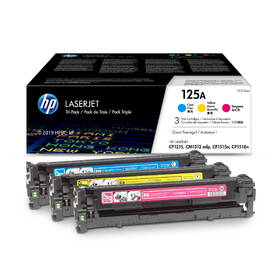 Toner HP 125A, 3x 1 400 stran vícebarevný

 obrázek produktu 1 z 5