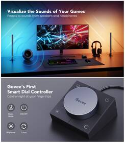 LED světlo Govee Smart Gaming Wi-Fi LED Panely + Smart Dual ovladač černé

 obrázek produktu 1 z 10