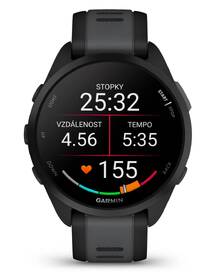Chytré hodinky Garmin Forerunner 165 Music - Black / Slate Grey 
