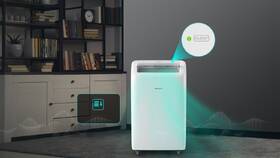 Mobilní klimatizace Hisense APC09QC bílá barva
